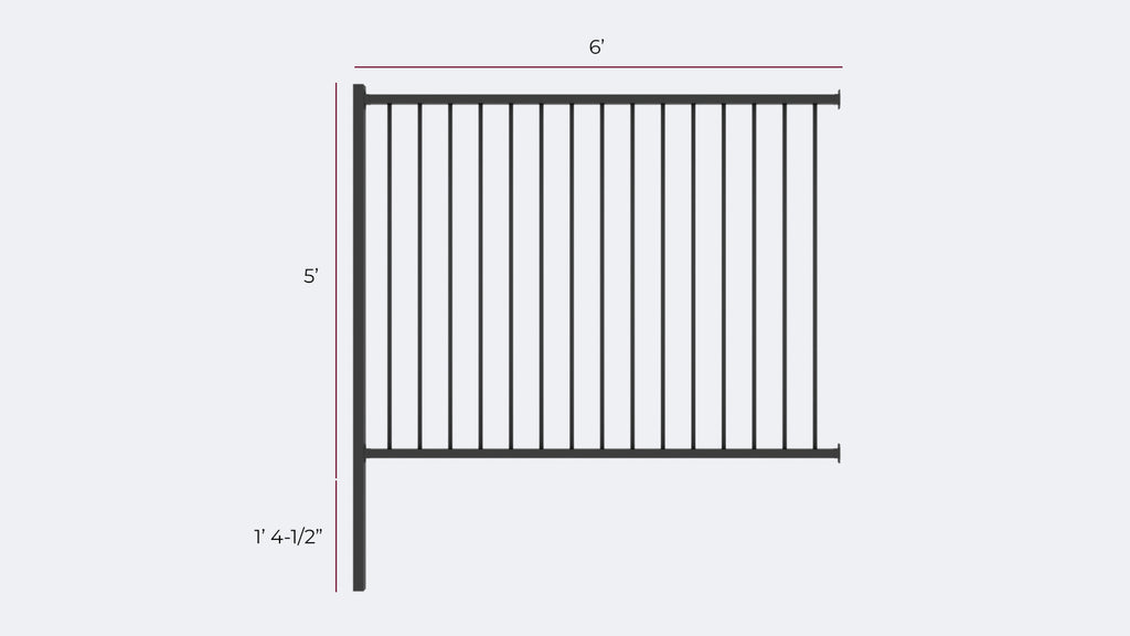 Ornamental Fence Kit