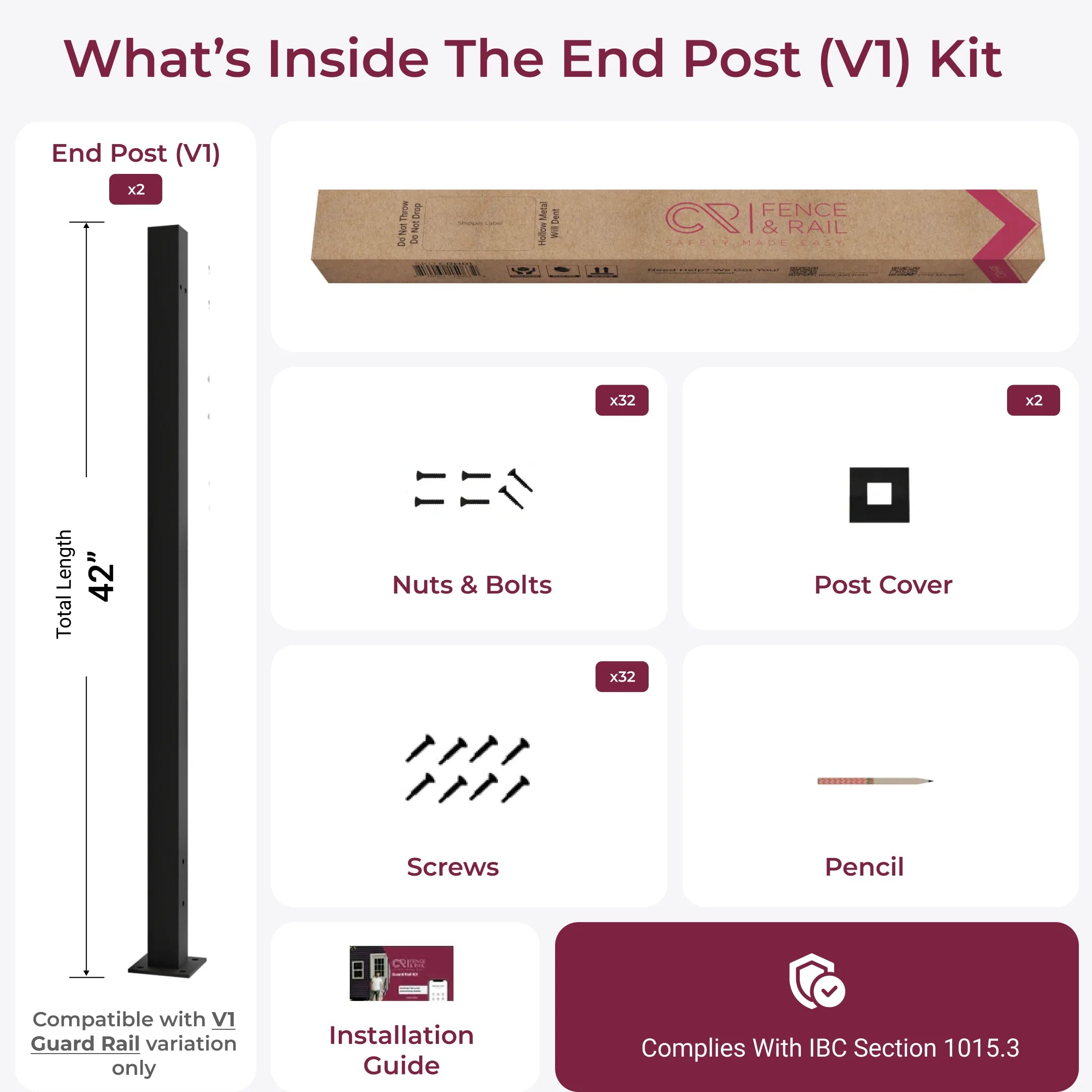2 End Posts (V1) - 42